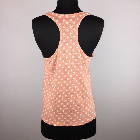 Madewell S Linen Tank Top Polka Dot 73600 - Picture 5 of 8